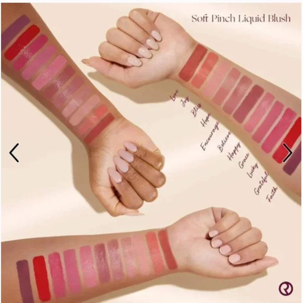 NWT Rare Beauty by Selena Gomez Mini Soft Pinch Liquid Blush Happy